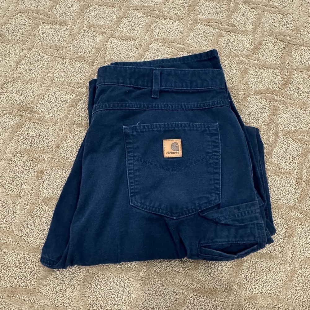 Carhartt Carpenter Work Pants - 38x36 (tag)